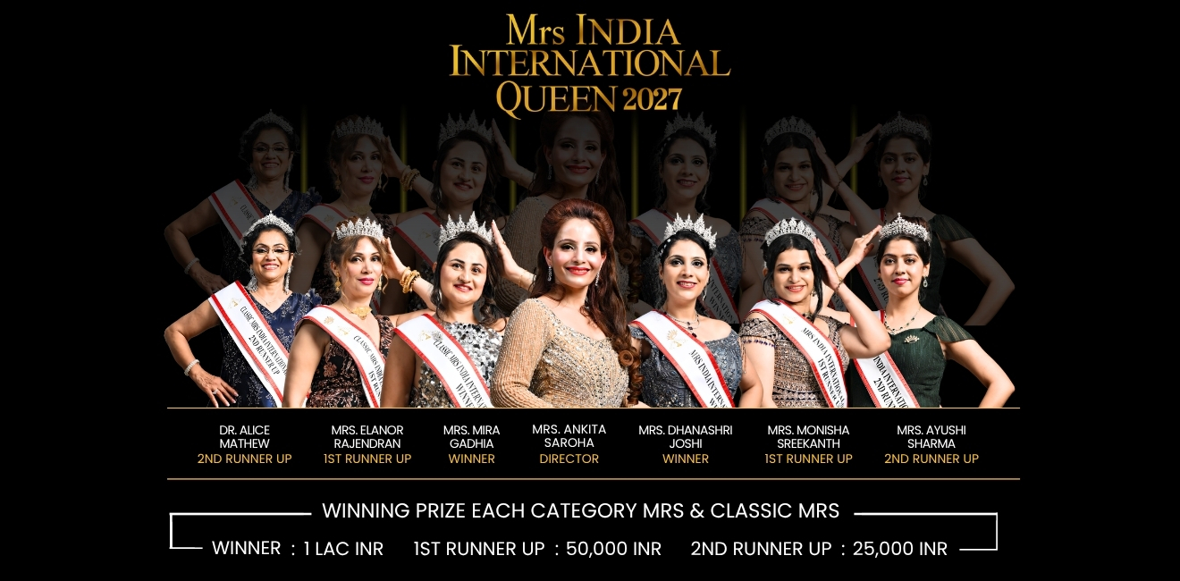 MRS INDIA INTERNATIONAL QUEEN REGISTRATION 2027